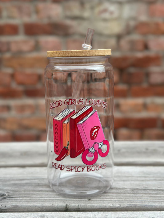Good girls love to read spicy books, tumbler