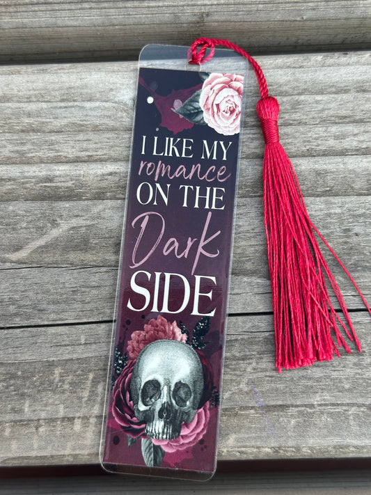 I like my romance on the dark side, boekenlegger