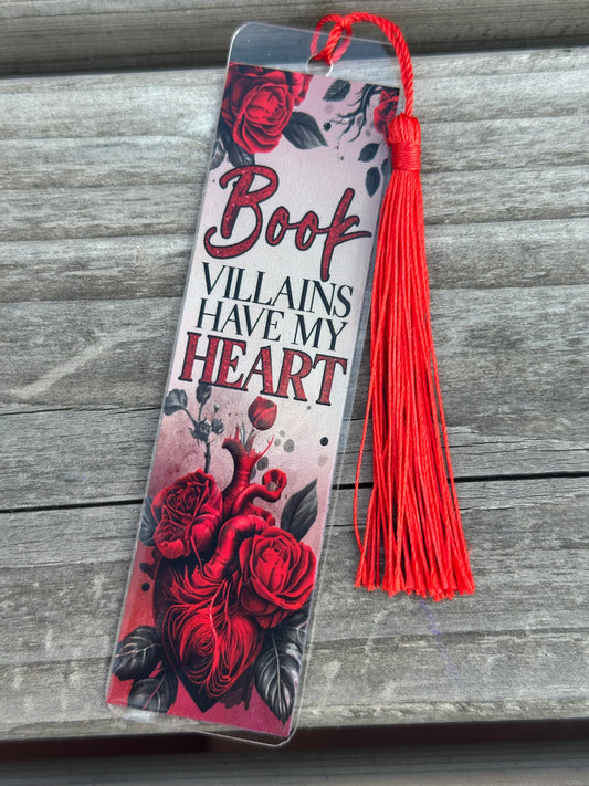 Book villains have my heart, boekenlegger