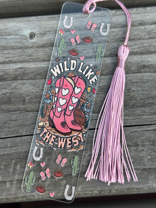 Wild like the west, boekenlegger